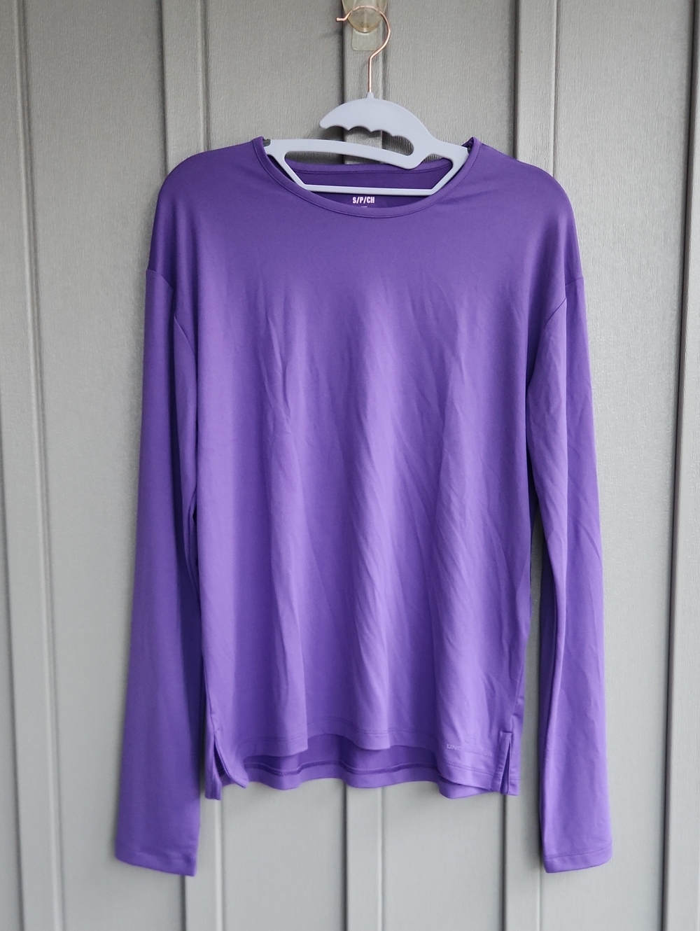 Classic Long-Sleeve Women's Under Urmor Top Purple S